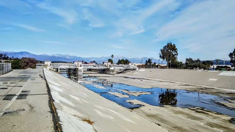 Rio Hondo Bike Path, San Gabriel Valley, California Rio Hondo Bike Path, San Gabriel Valley, California