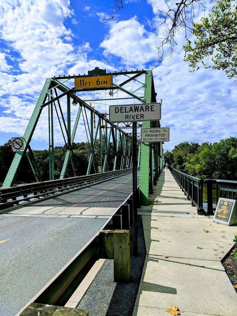 Riverton-Belvidere Bridge In Belvidere, New Jersey