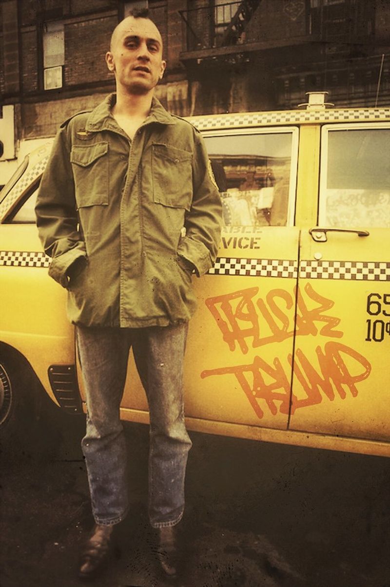 Robert De Niro as Travis Bickle (Taxi Driver)