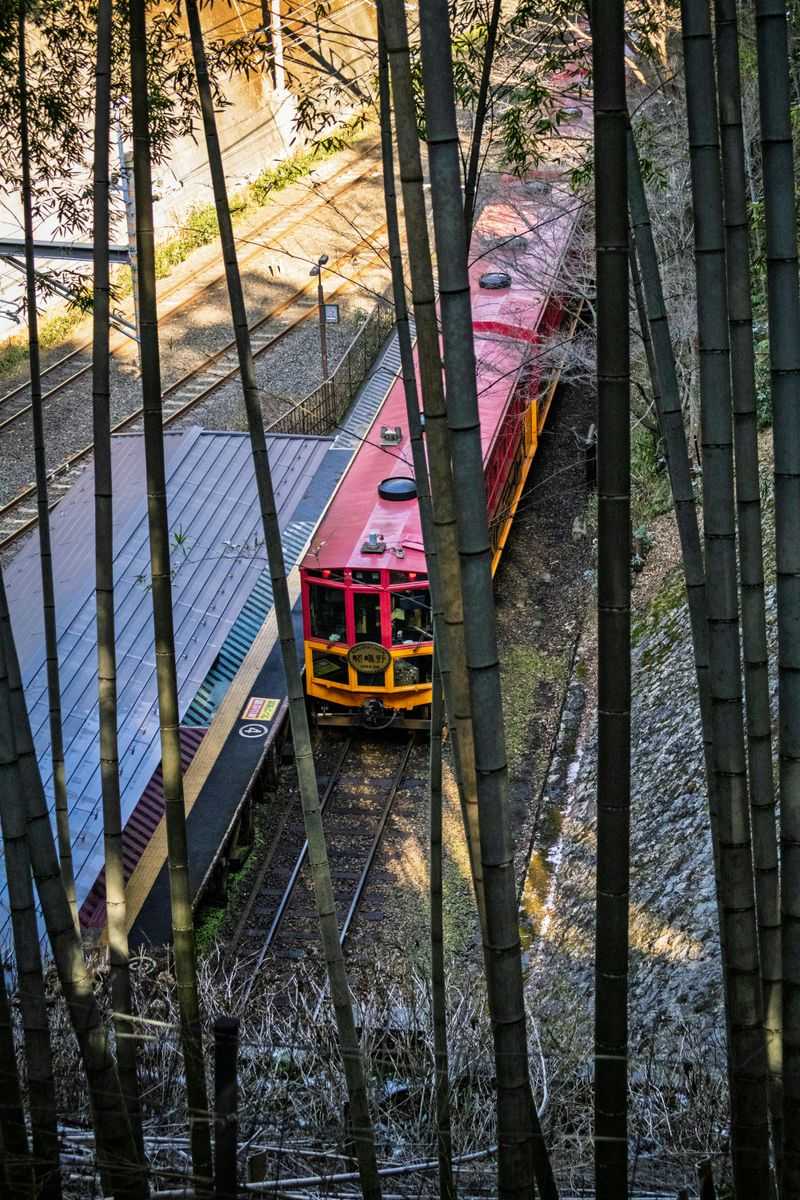 Sagano Romantic Train — Kyoto, Japan Sagano Romantic Train — Kyoto, Japan