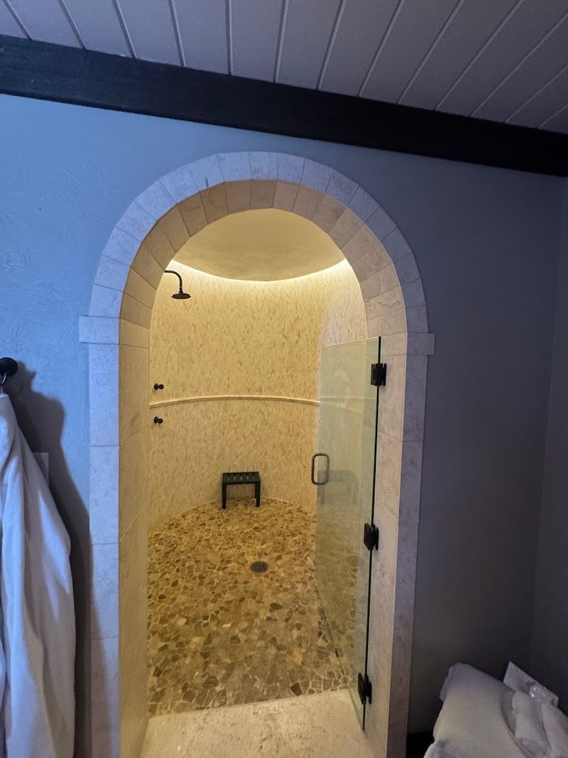 Saunas, Steam Rooms, Ice Room, and Open-Air Showers