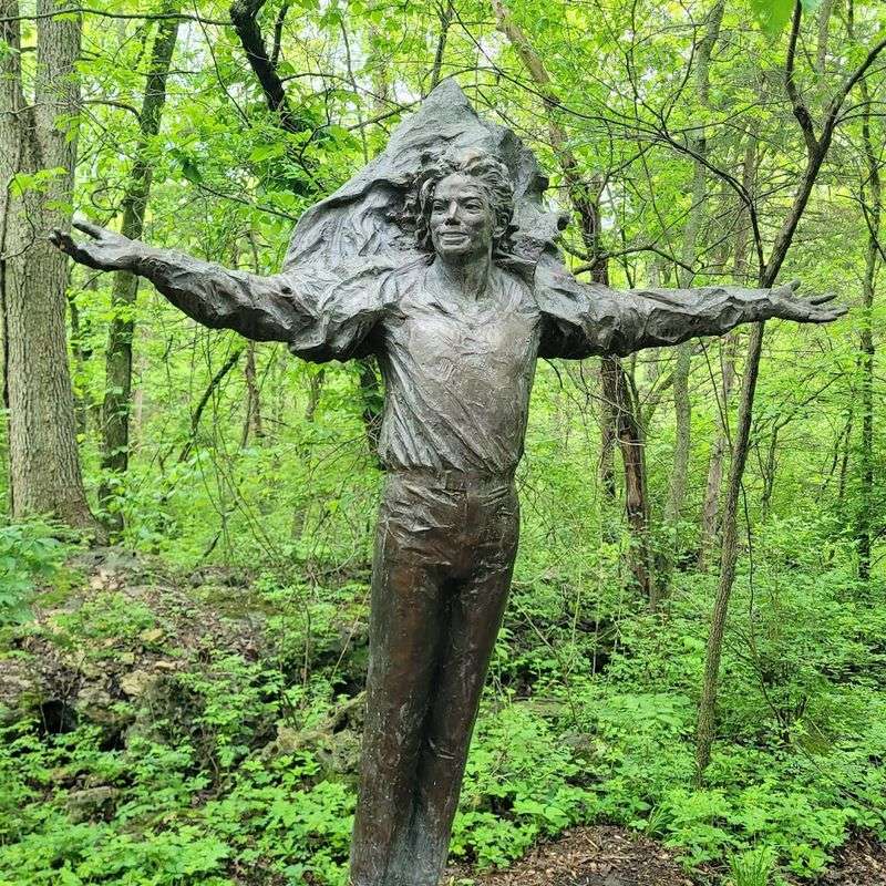 Sculptures Hidden in Plain Sight Throughout the Grounds