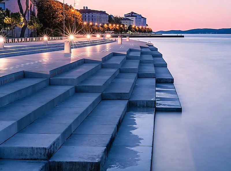 Sea Organ Waterfront, Zadar, Croatia