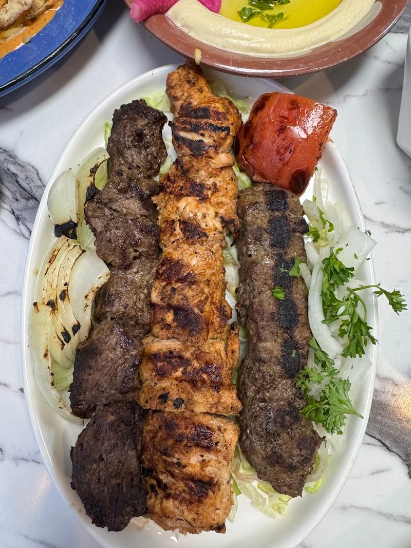 Shish Taouk, Kafta, and the Grilled Meat Selection
