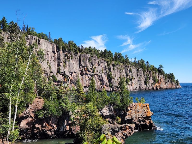 Shovel Point and the Cliffs Above Lake Superior Shovel Point and the Cliffs Above Lake Superior