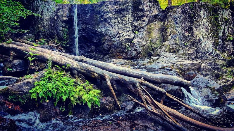 Silver River Falls, Baraga County