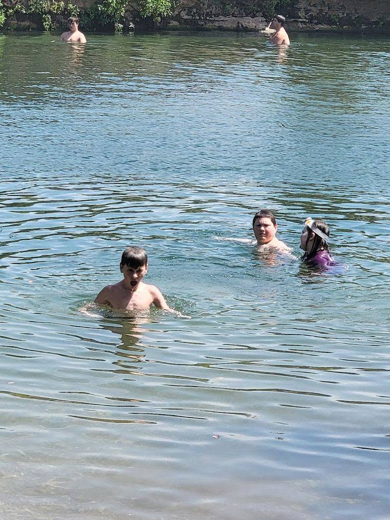 Snorkeling in a Creek, and It Actually Works Snorkeling in a Creek, and It Actually Works