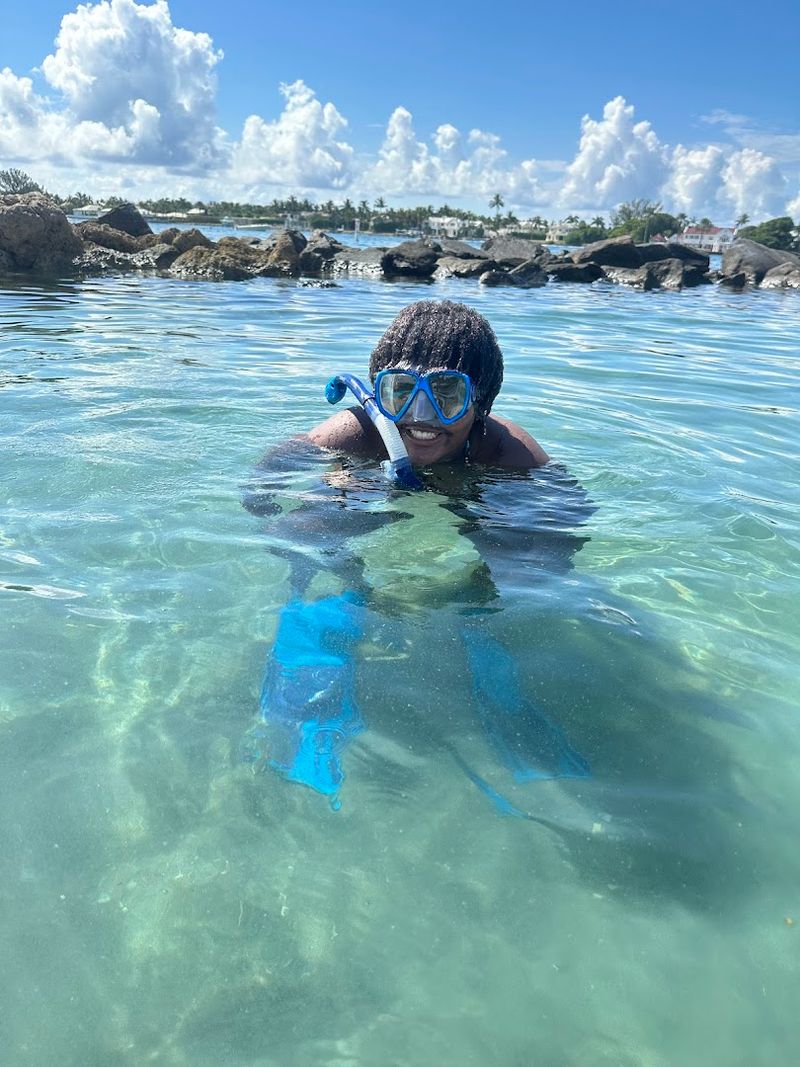 Snorkeling the Reef Around the Island