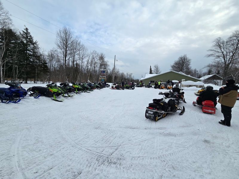 Snowmobile Trails and the Winter Crowd That Loves This Place