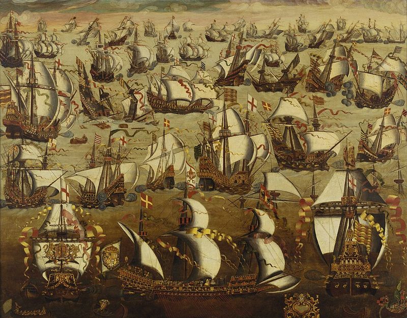 Spanish Armada Storms - August 1588