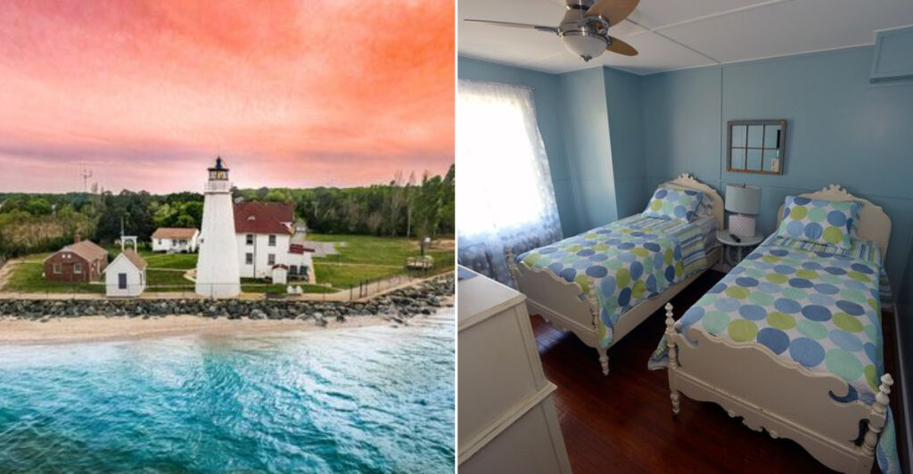 Spend the Night Inside Maryland’s Only Sleep-In Lighthouse on the Chesapeake