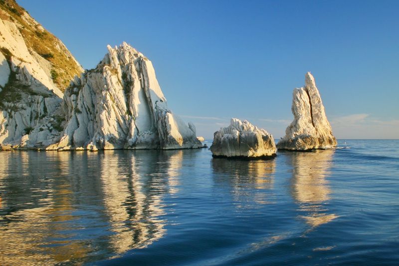 Spiaggia delle Due Sorelle, Sirolo, Marche