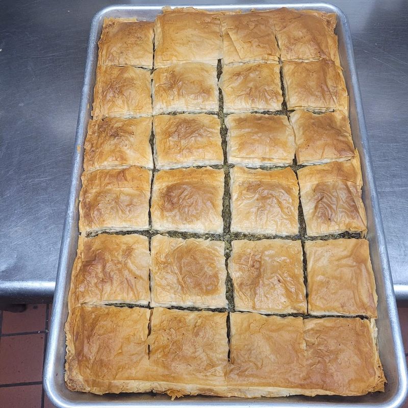 Spinach Pie and the Strength of the Greek Side of the Menu