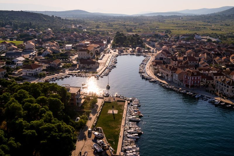 Stari Grad Harbor, Stari Grad, Hvar Island, Croatia
