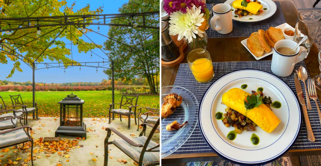 Stay Overnight at This Michigan Winery Where Vineyard Views, Wine Tastings, and Gourmet Breakfasts Come Standard
