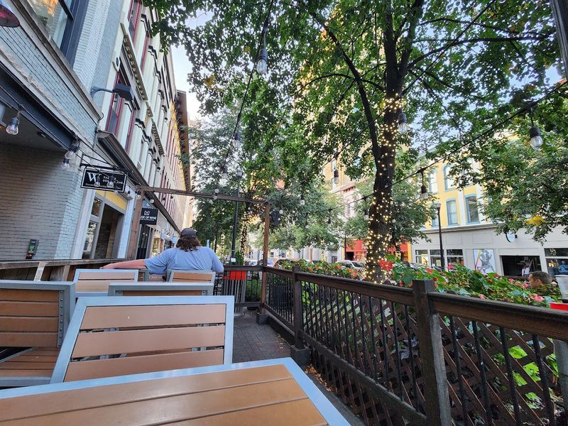 String Lights, Fresh Air, and a Dog-Friendly Patio