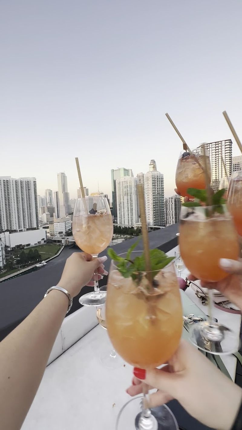 Sunday Brunch with a Skyline View