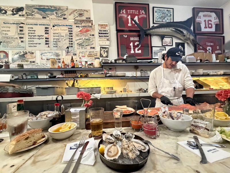 Swan Oyster Depot in San Francisco