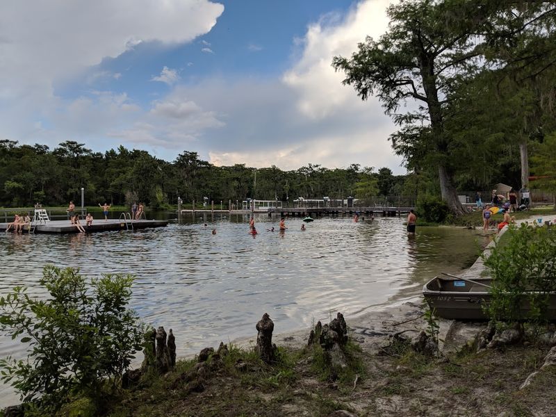 Swimming in a Spring That Stays 68 Degrees Year-Round