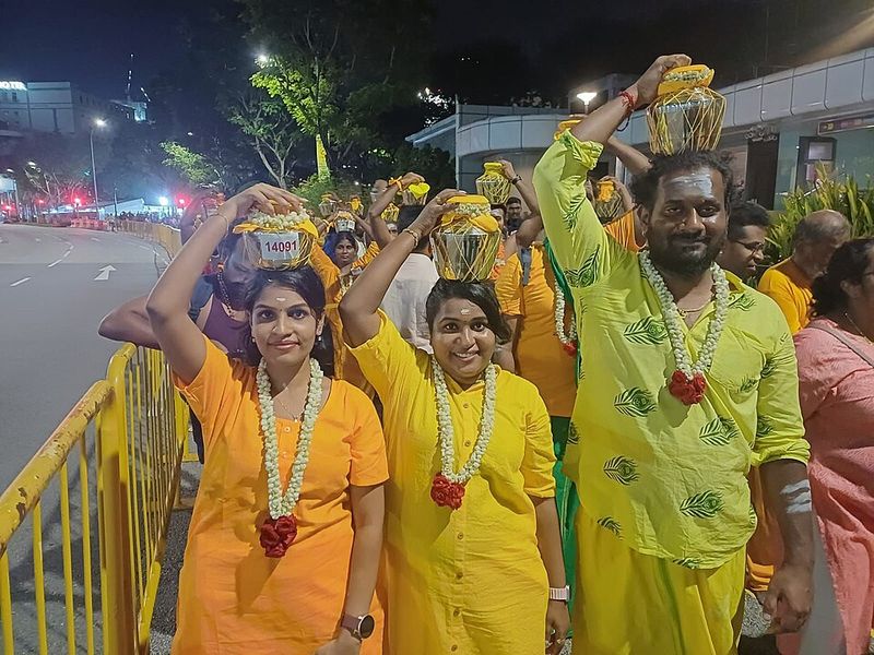Thaipusam in Malaysia, Singapore and India