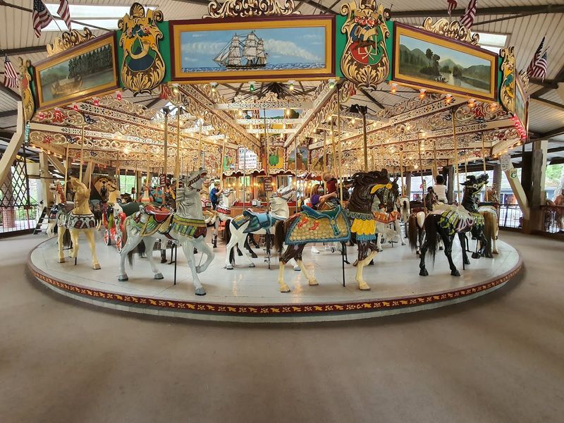 The 1913 Grand Carousel and the Magic of the Ring Dispenser