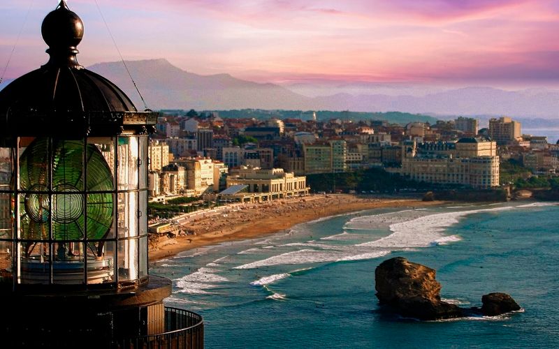 The Basque Coast near Biarritz The Basque Coast near Biarritz
