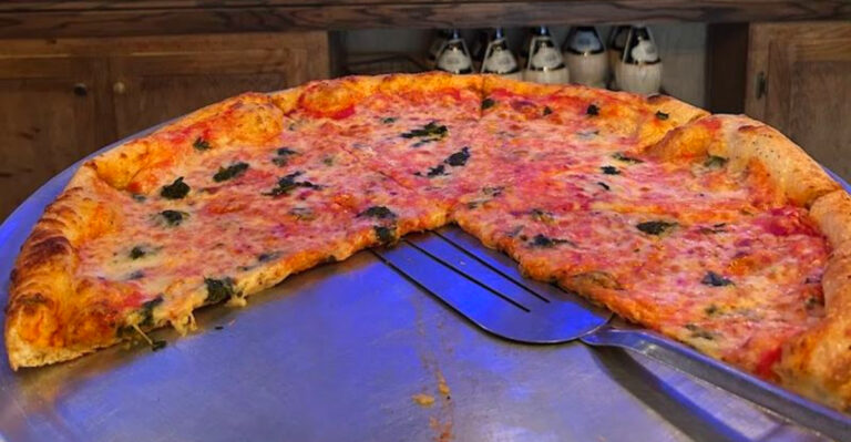The Bay City Pizza Spot Quietly Winning Over Hardcore New Yorkers One Massive Slice at a Time