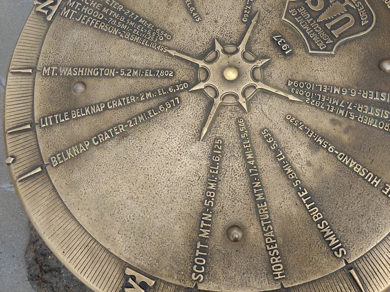 The Brass Compass at the Summit The Brass Compass at the Summit