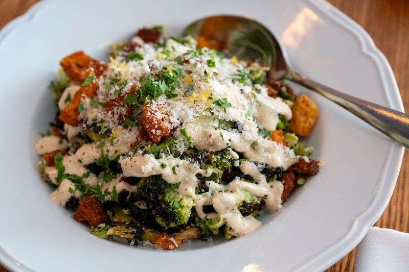 The Broccoli Caesar That Earns Its Own Fan Club The Broccoli Caesar That Earns Its Own Fan Club