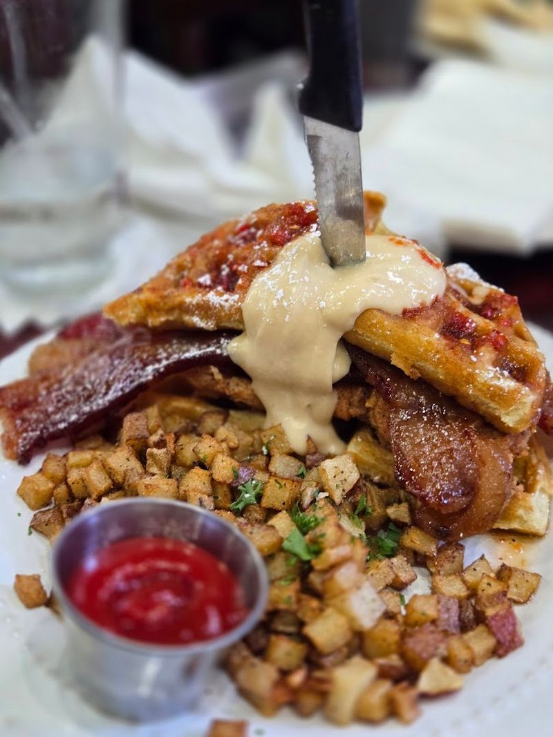 The Chicken and Waffles The Chicken and Waffles