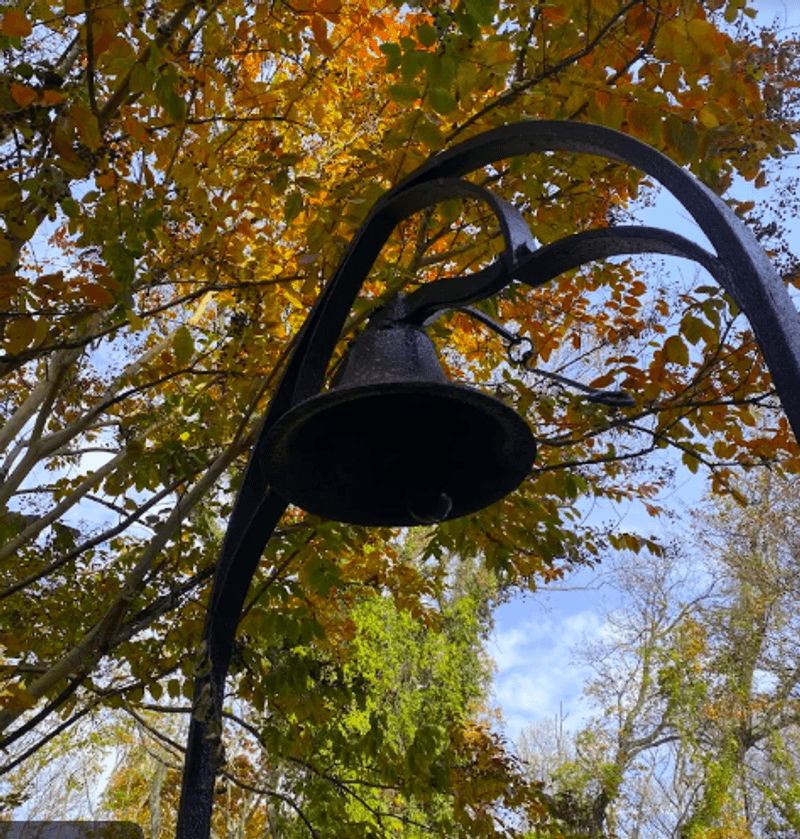 The Cloistered Garden and Its Bell The Cloistered Garden and Its Bell