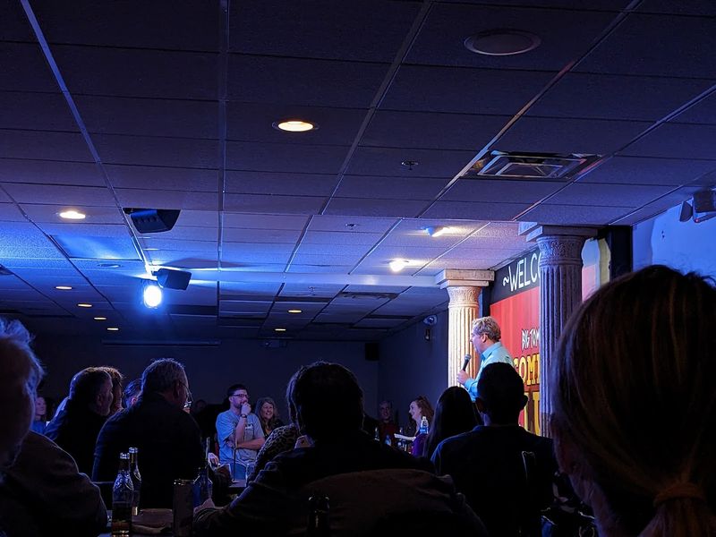 The Comedy Club Setup Downstairs