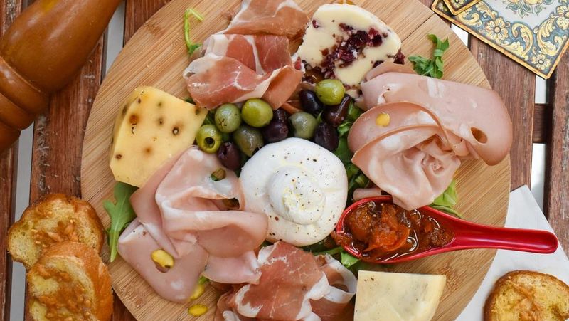 The Complimentary Cheese Board That Starts Everything Right