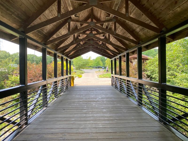 The Covered Bridge That Sets the Tone Immediately The Covered Bridge That Sets the Tone Immediately