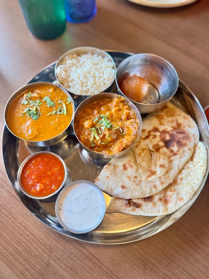 The Express Thali and Sharing Platters for the Indecisive Diner The Express Thali and Sharing Platters for the Indecisive Diner