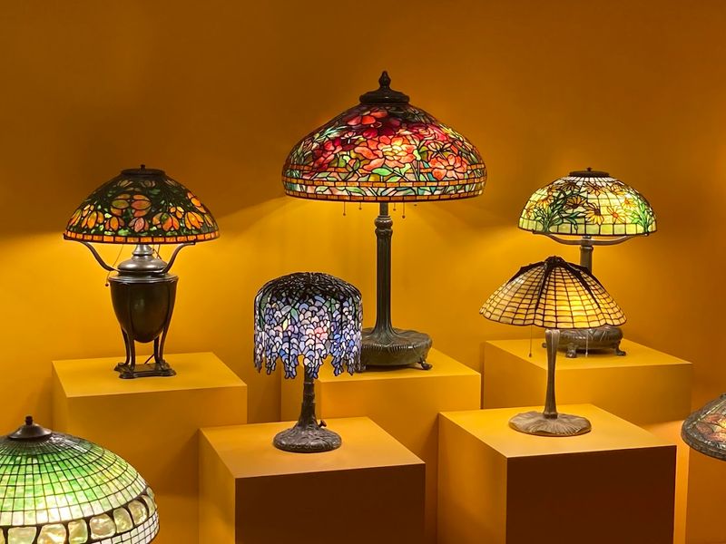 The Famous Tiffany Lamps Up Close The Famous Tiffany Lamps Up Close