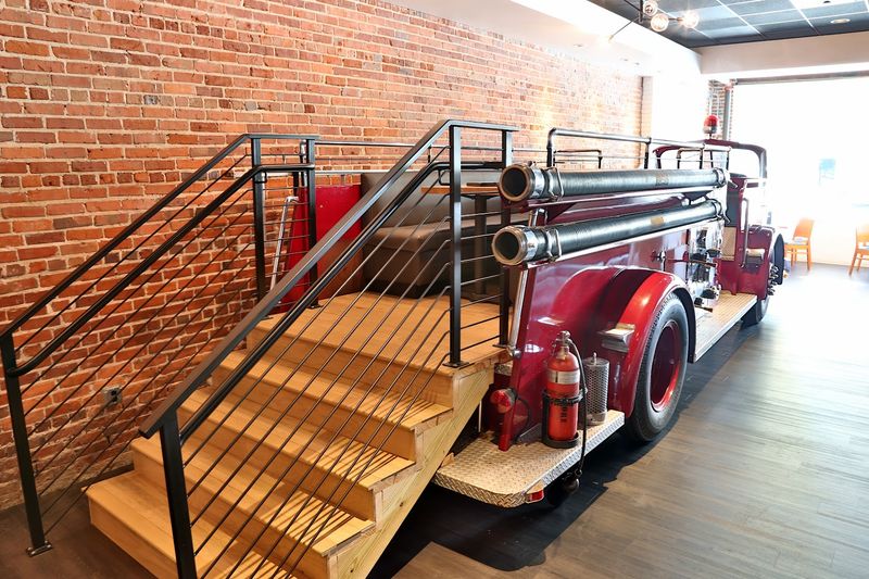 The Fire Truck Table That Steals the Show The Fire Truck Table That Steals the Show