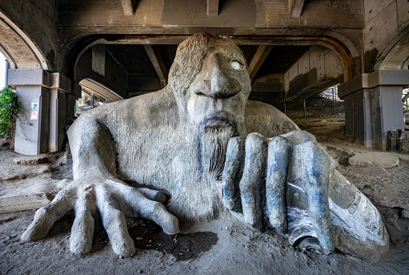 The Fremont Troll, Seattle, Washington