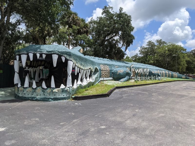 The Giant Concrete Alligator That Greets You at the Gate