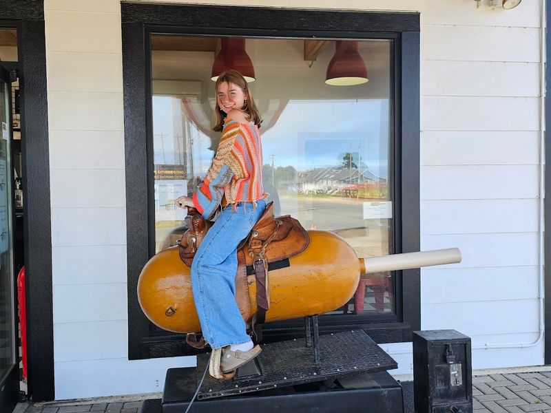 The Giant Corn Dog You Can Actually Ride