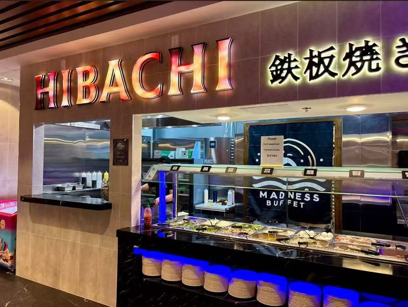 The Hibachi Station Adds a Live Element
