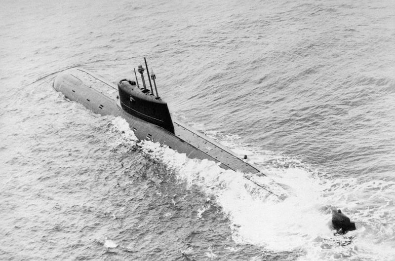 The K-278 Komsomolets Fire (1989)