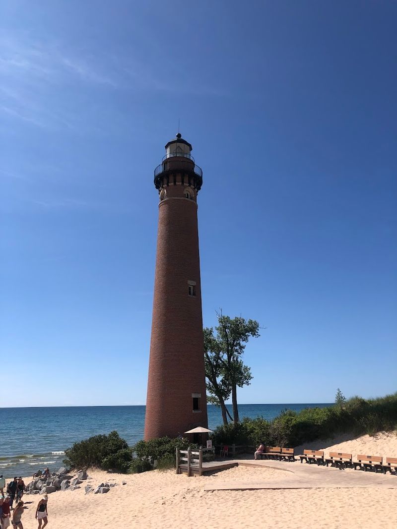 The Little Sable Point Lighthouse Up Close The Little Sable Point Lighthouse Up Close