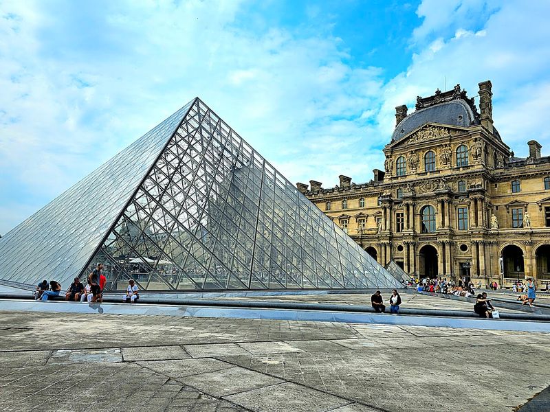 The Louvre Pyramid - Paris, France The Louvre Pyramid - Paris, France