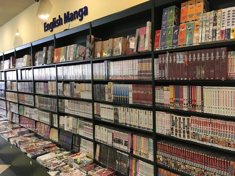 The Manga Section Is the Real Draw