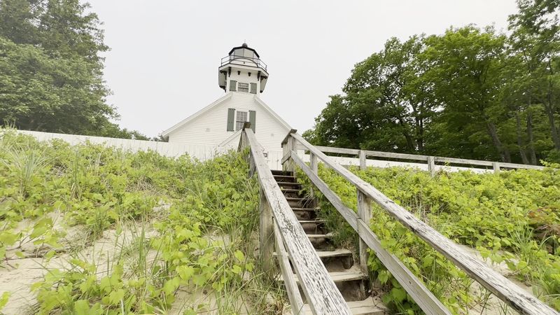 The Old Mission Lighthouse at the Tip of the Peninsula