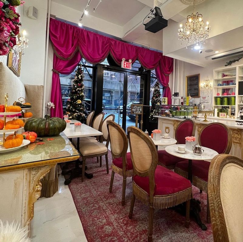 The Parisian Tea Room In Garment District, New York The Parisian Tea Room In Garment District, New York
