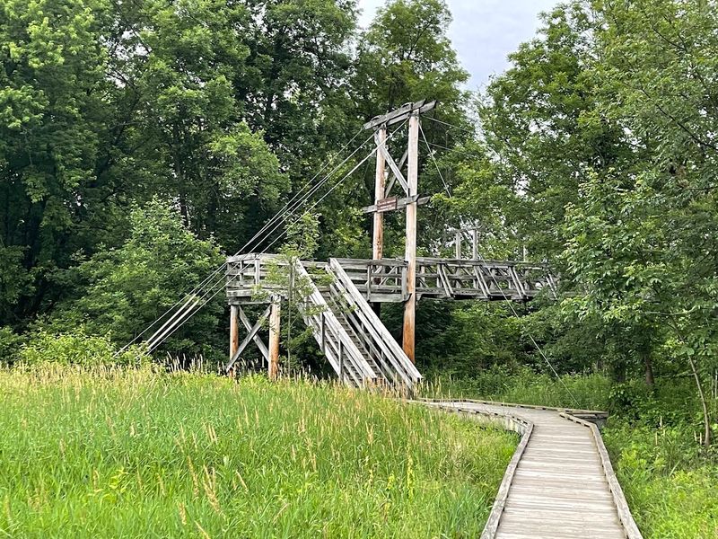 The Pochuck Suspension Bridge: A Highlight Before the Summit