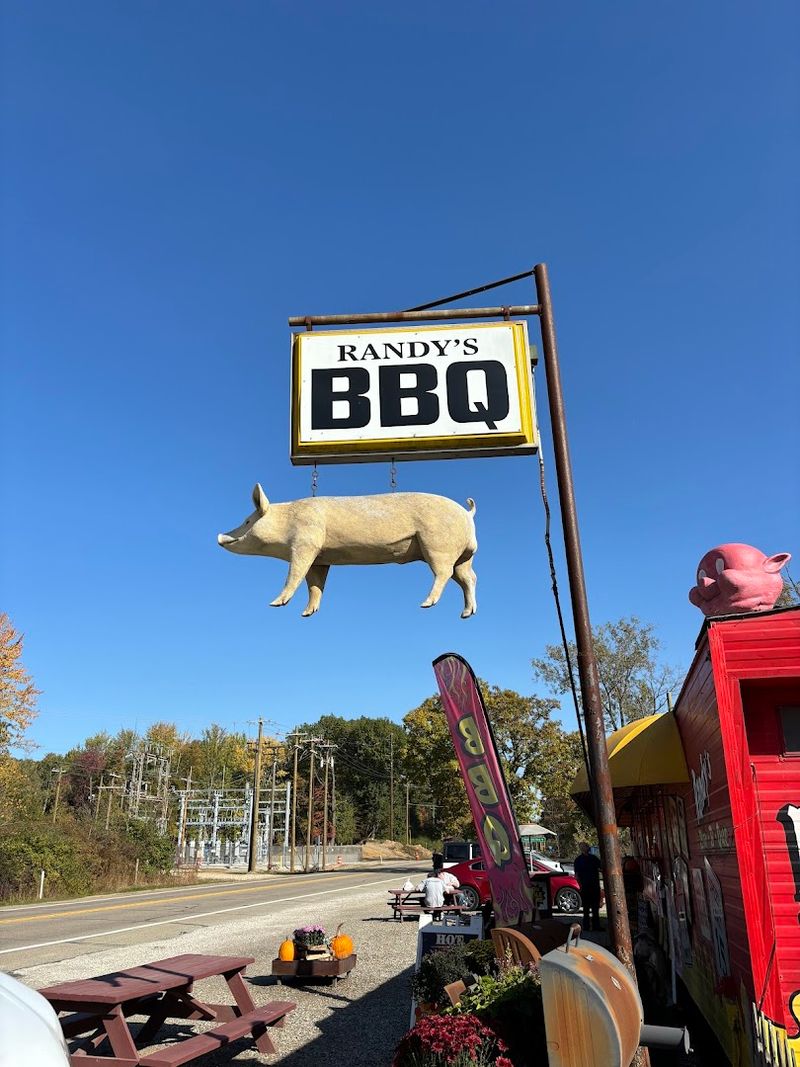 The Roadside Shack with the Famous Pig Sign The Roadside Shack with the Famous Pig Sign