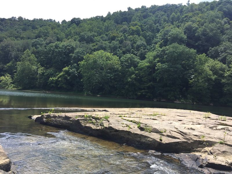 The Rocky Riverbank That Invites Exploration